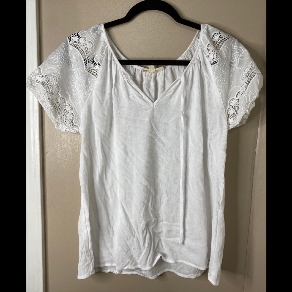 White boho shirt